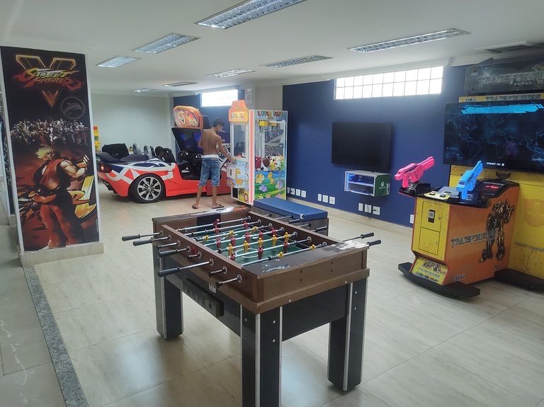 Flat de 2 qtos Golden Dolphin Roberto imoveis